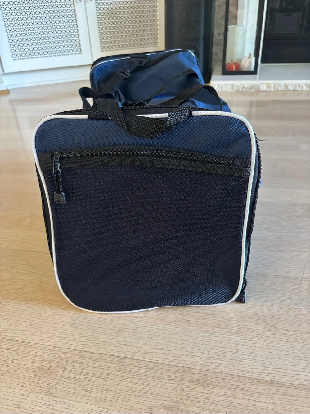 New England Patriots Navy Team Duffle Bag